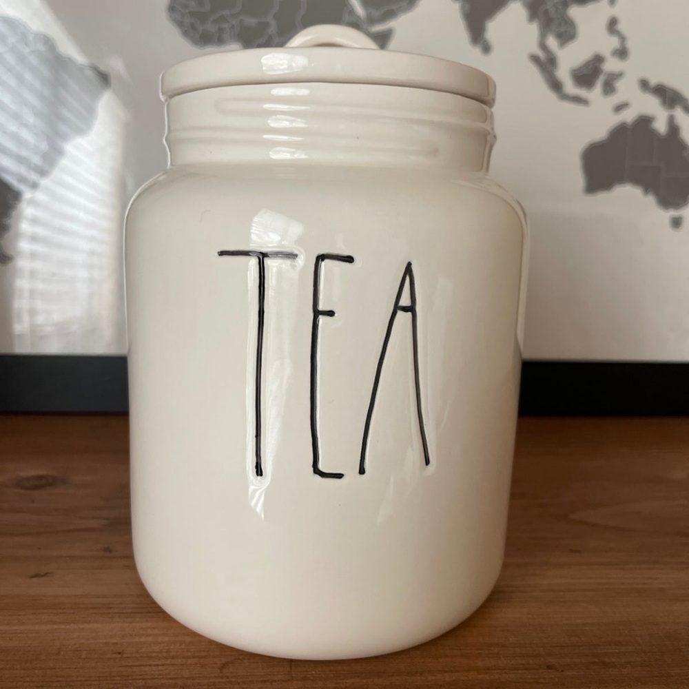 Rae Dunn first edition tea canister